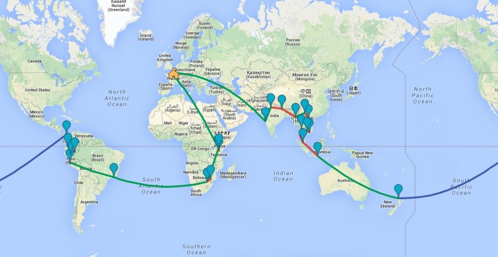 comment se faire financer un tour du monde